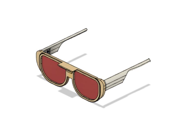 시각장애인 전용 다기능 선글라스